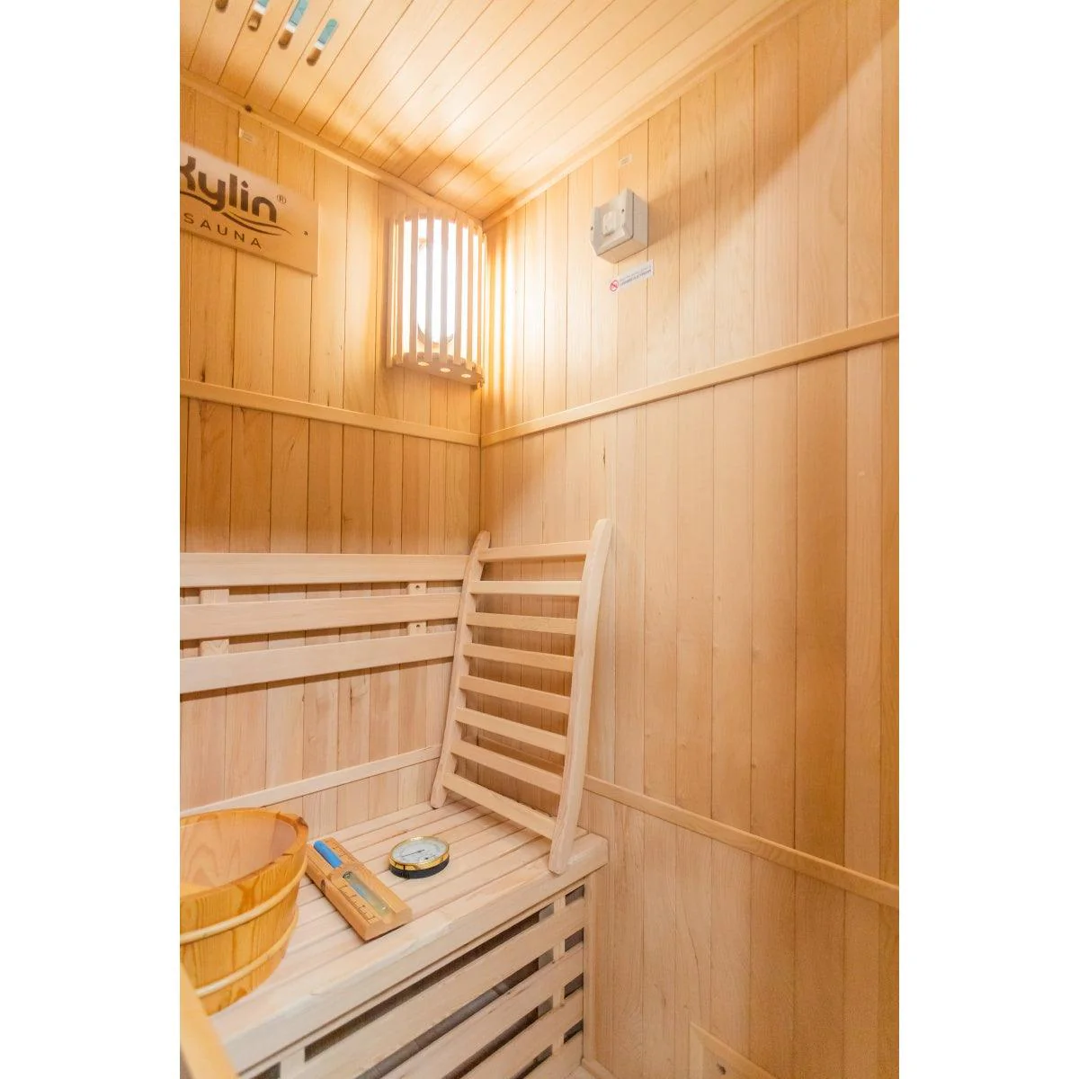 Kylin Traditional Indoor Steam Sauna Room 1 Person QD-EA2 - Image 4