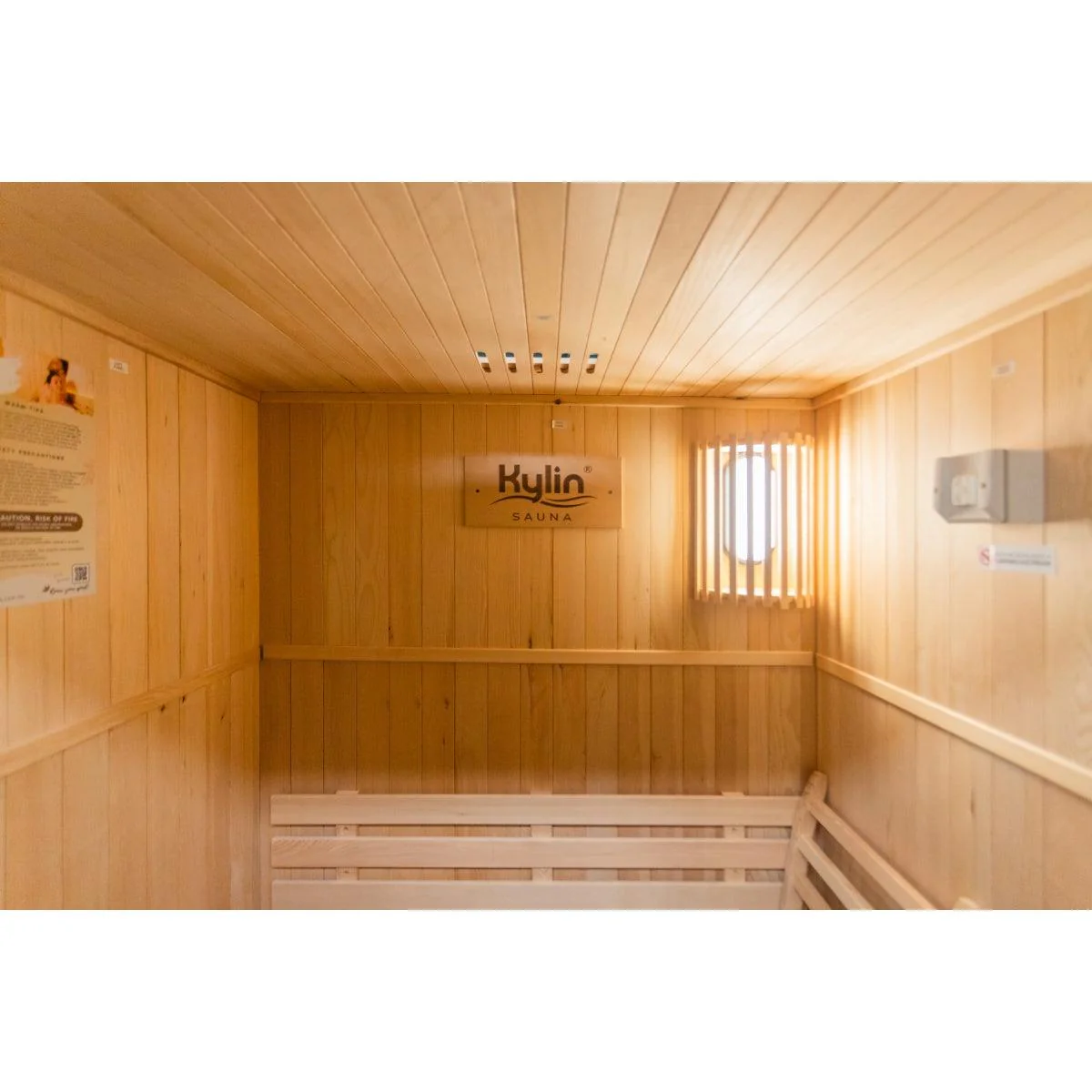 Kylin Traditional Indoor Steam Sauna Room 1 Person QD-EA2 - Image 8