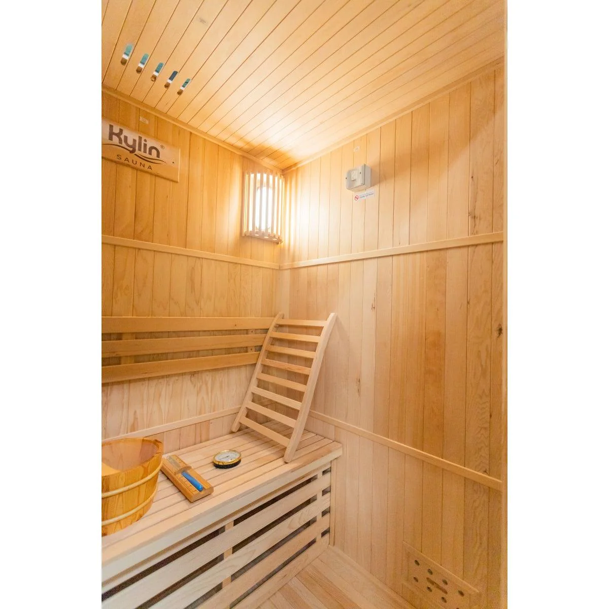 Kylin Traditional Indoor Steam Sauna Room 2 Person QD-EA3 - Image 4