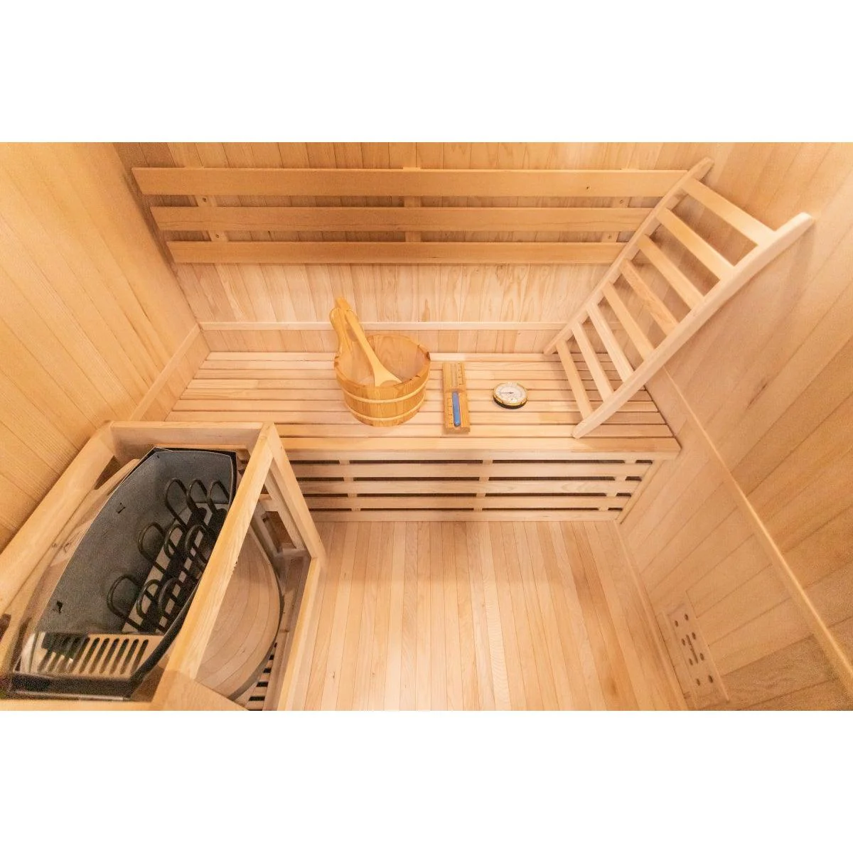 Kylin Traditional Indoor Steam Sauna Room 2 Person QD-EA3 - Image 5