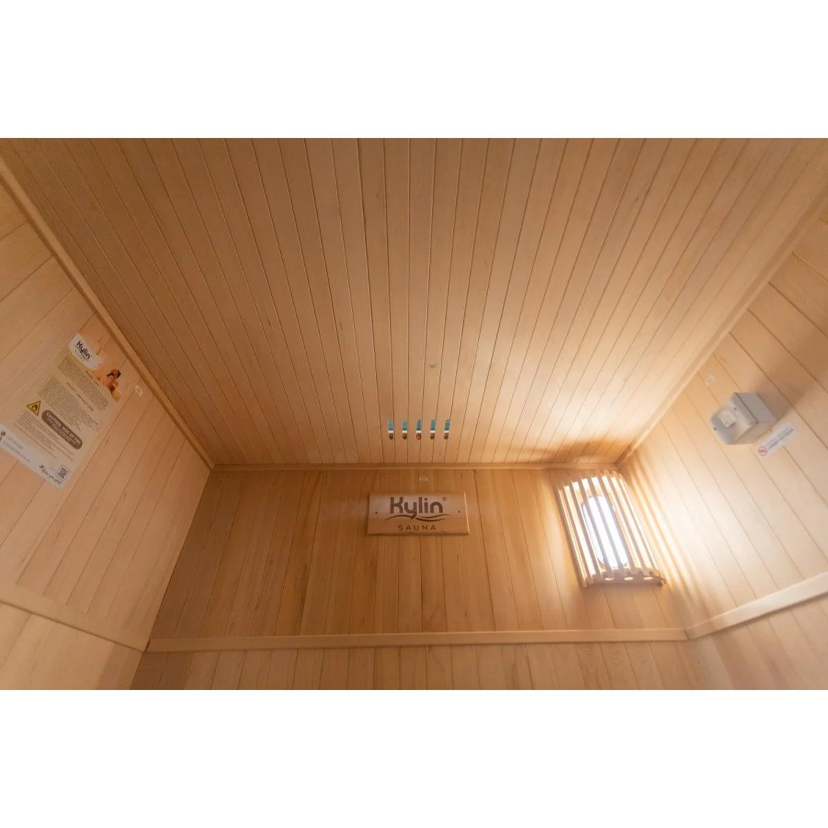 Kylin Traditional Indoor Steam Sauna Room 2 Person QD-EA3 - Image 8