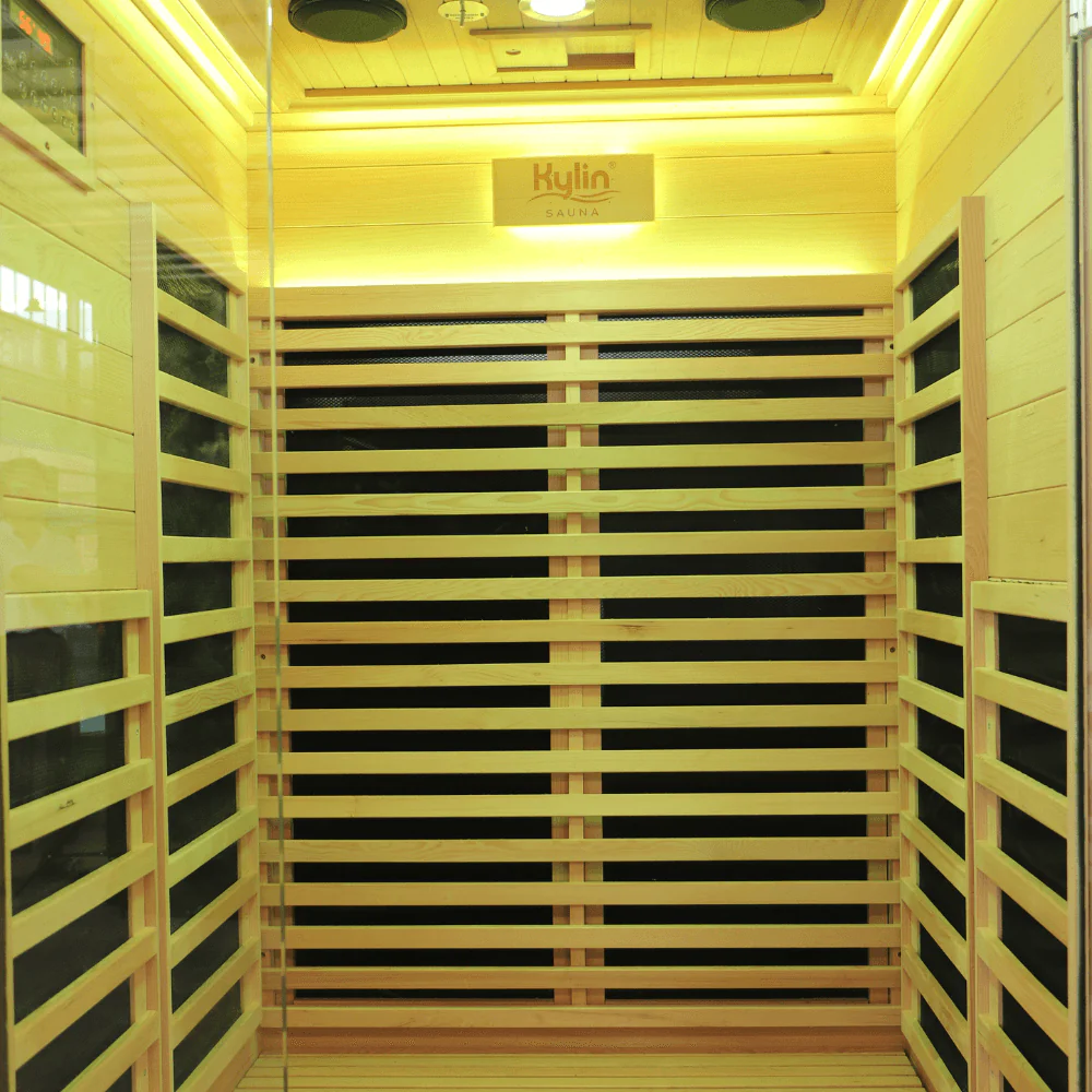 Kylin Low EMF Carbon Infrared Sauna Room 1 Person H6101 (HL-200K) - Image 4