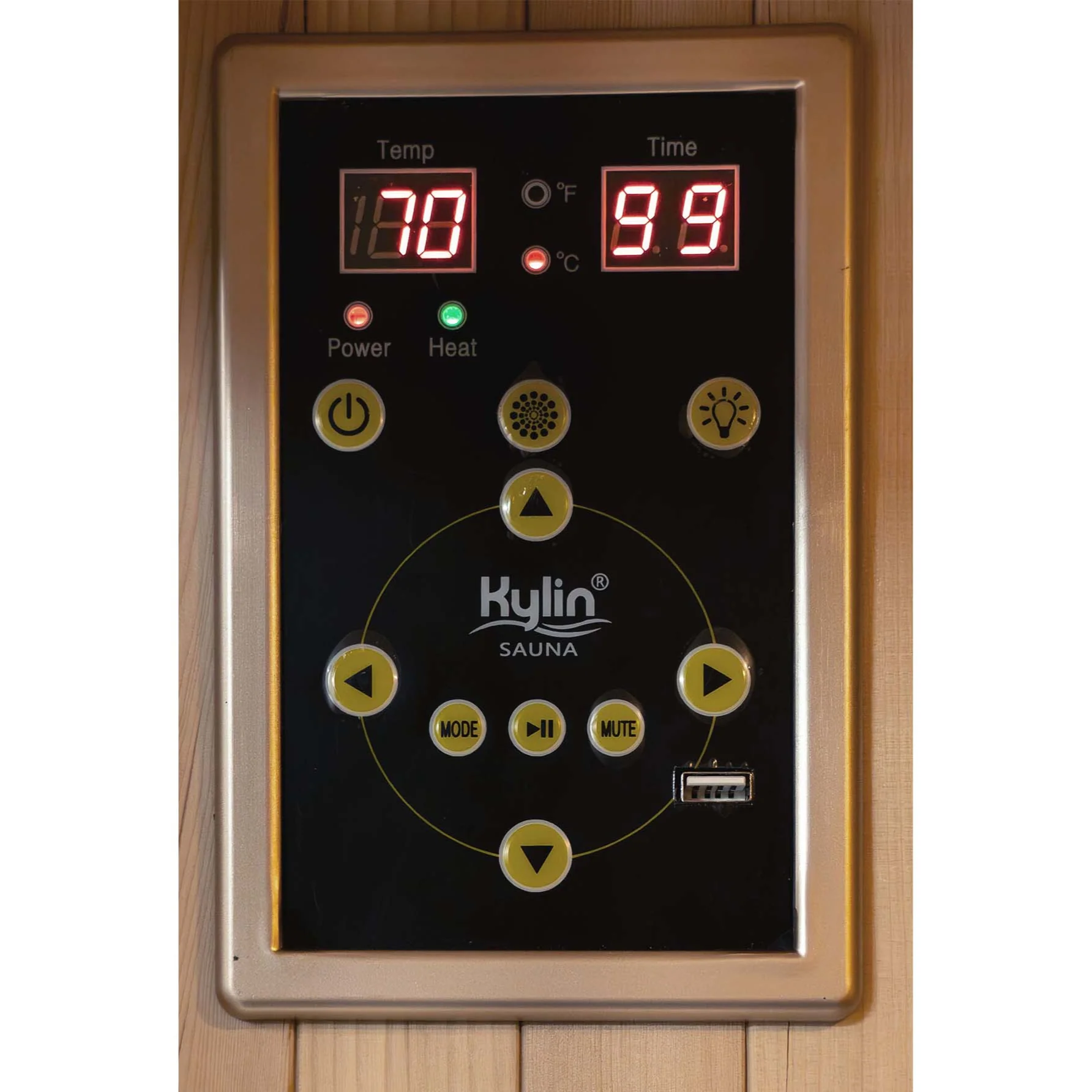 Kylin Low EMF Carbon Infrared Sauna Room 3 Person QD-D3 - Image 9