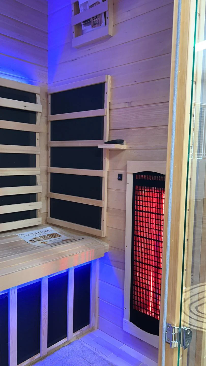 Kylin Full Spectrum Low EMF Carbon Infrared Sauna 1 Person - K8109 FS - Image 5