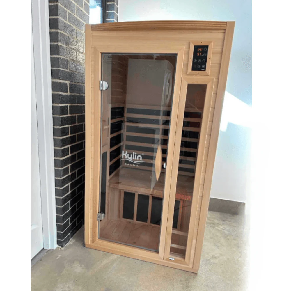 Kylin Full Spectrum Low EMF Carbon Infrared Sauna 1 Person - K8109 FS - Image 7