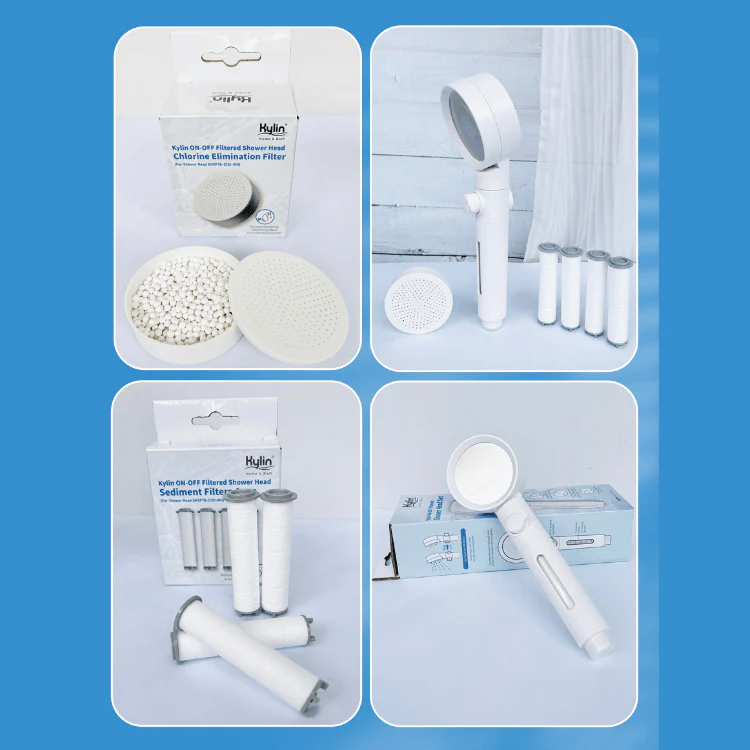 Kylin Home & Bath Shower Head Filter - Chlorine Removal Filter Ceramic Ball 1pcs - Image 8
