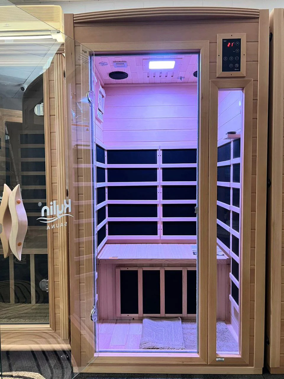 Kylin Ultra Low EMF Carbon Infrared Sauna 1 Person - K8107 Ultra Low EMF - Image 4