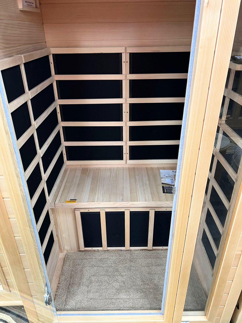 Kylin Ultra Low EMF Carbon Infrared Sauna 1 Person - K8107 Ultra Low EMF - Image 5