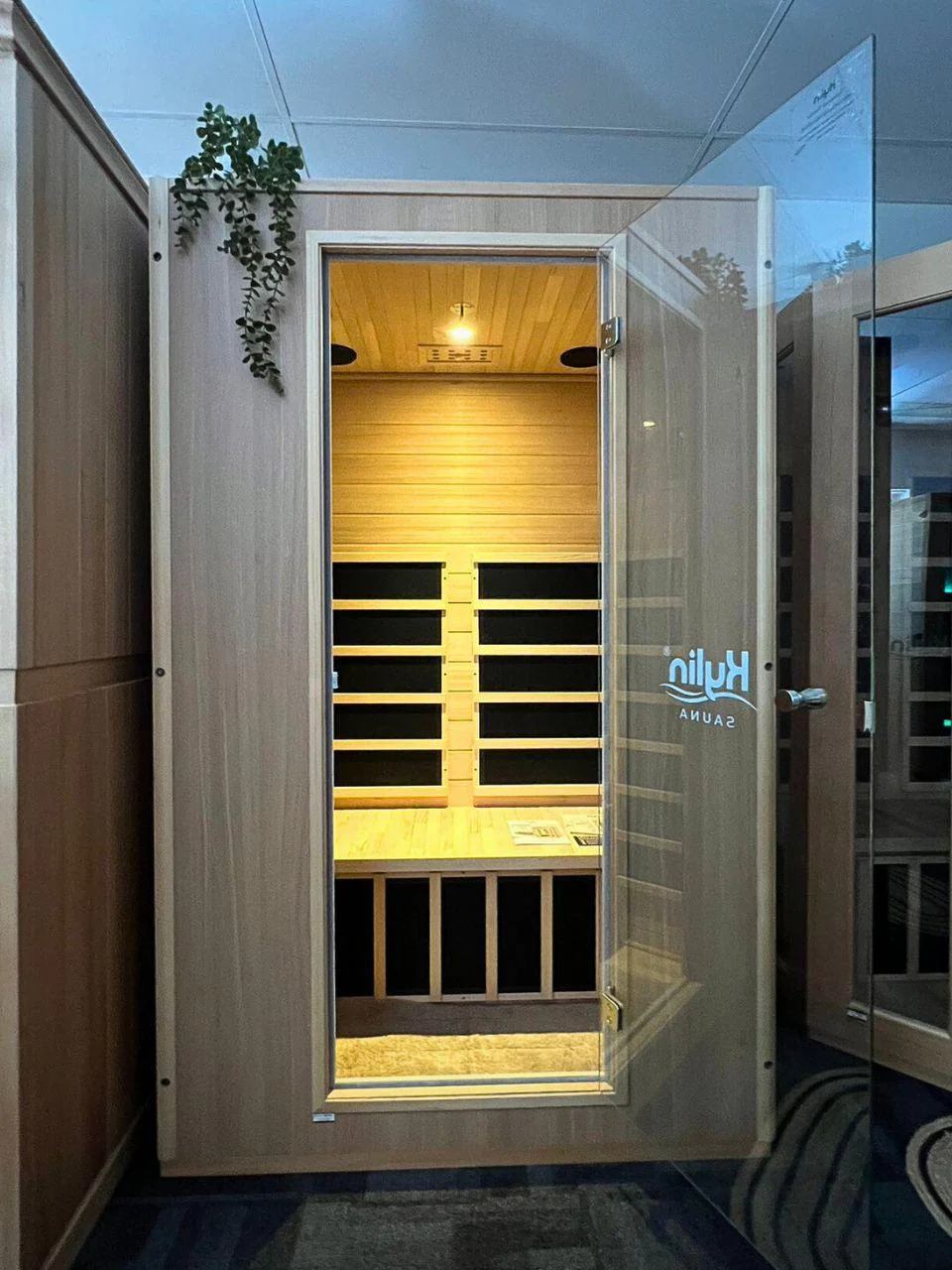 Kylin Low EMF Modern Carbon Far Infrared Sauna 2 person - K8201 - Image 12