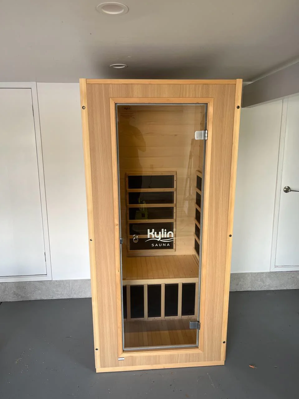 Kylin Low EMF Modern Carbon Far Portable Sauna 1 person - K8105 - Image 4