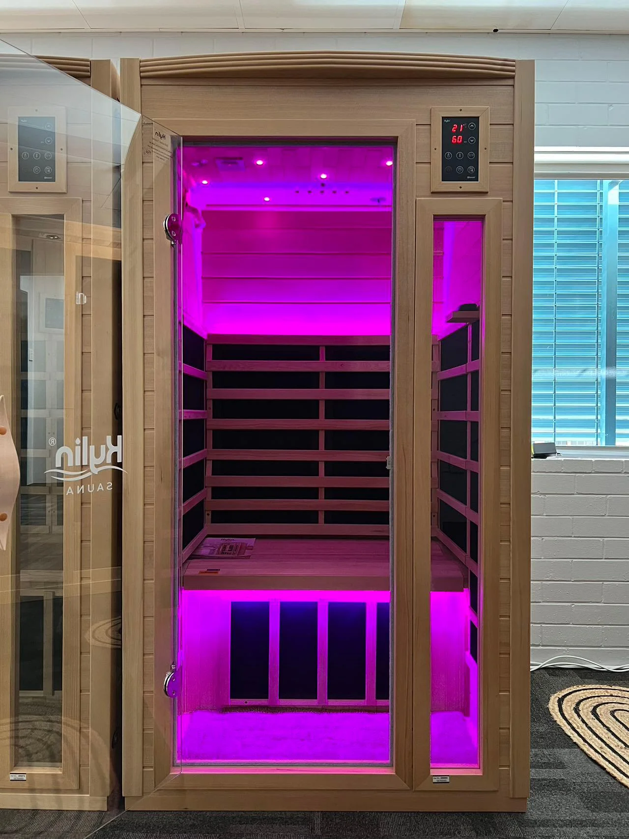 Kylin Ultra Low EMF Carbon Infrared Sauna 1 Person - K8108 PRO - Image 15