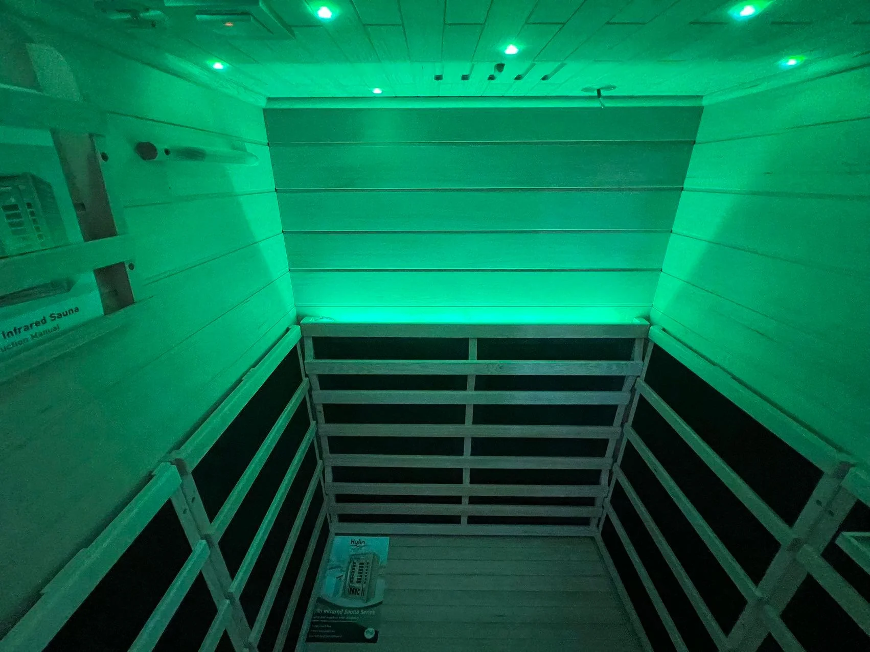 Kylin Ultra Low EMF Carbon Infrared Sauna 1 Person - K8108 PRO - Image 9