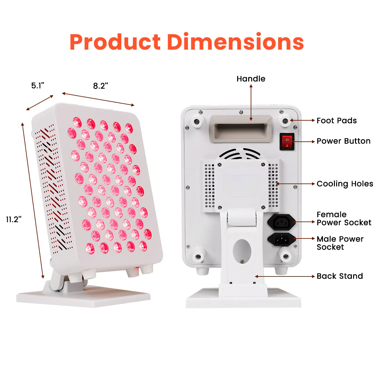 Kylin Red Light Therapy Panel K100 PRO - Image 3