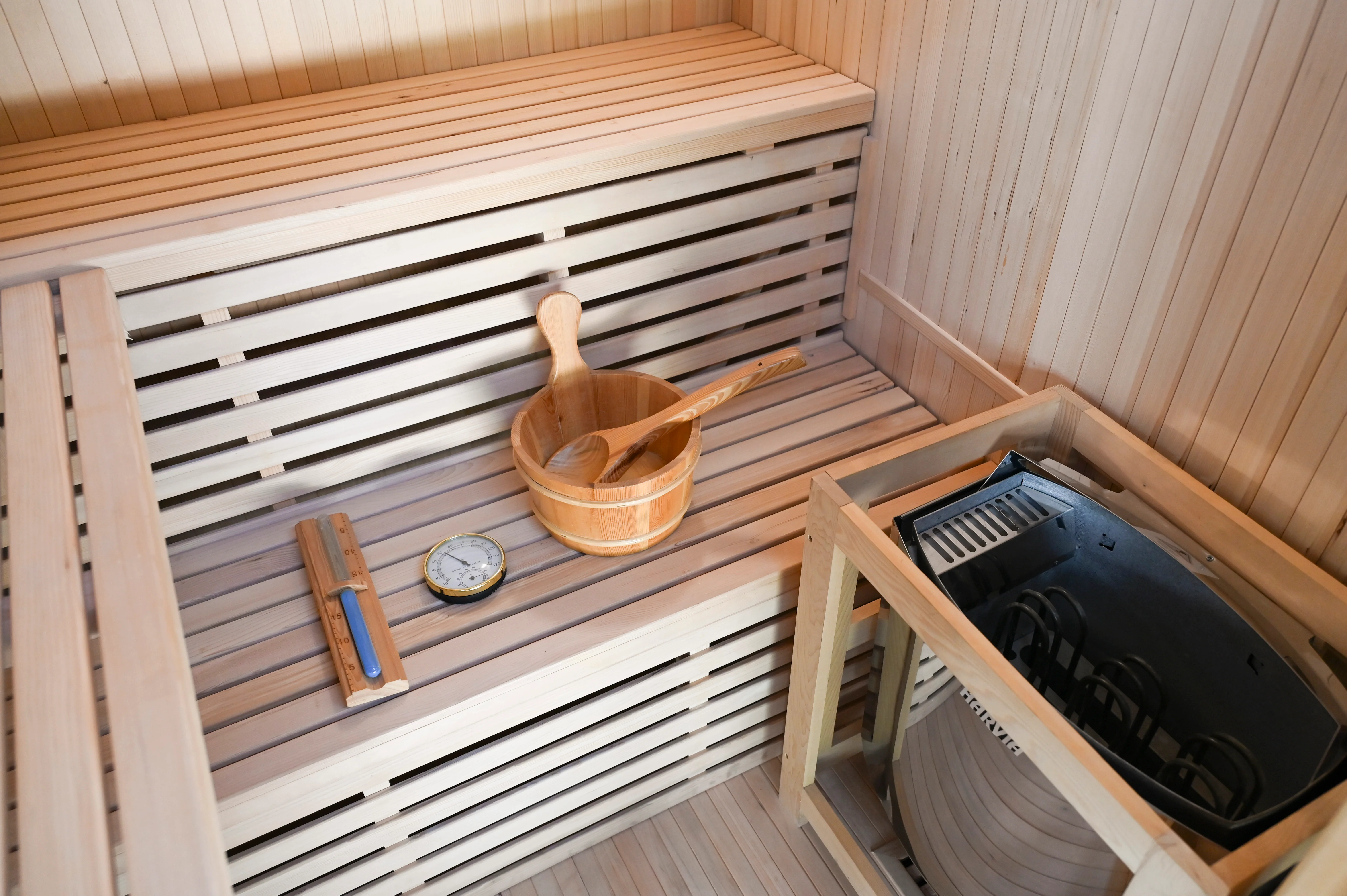 Kylin Traditional Indoor Steam Sauna Room 3 Person QD-EA3D - Image 5