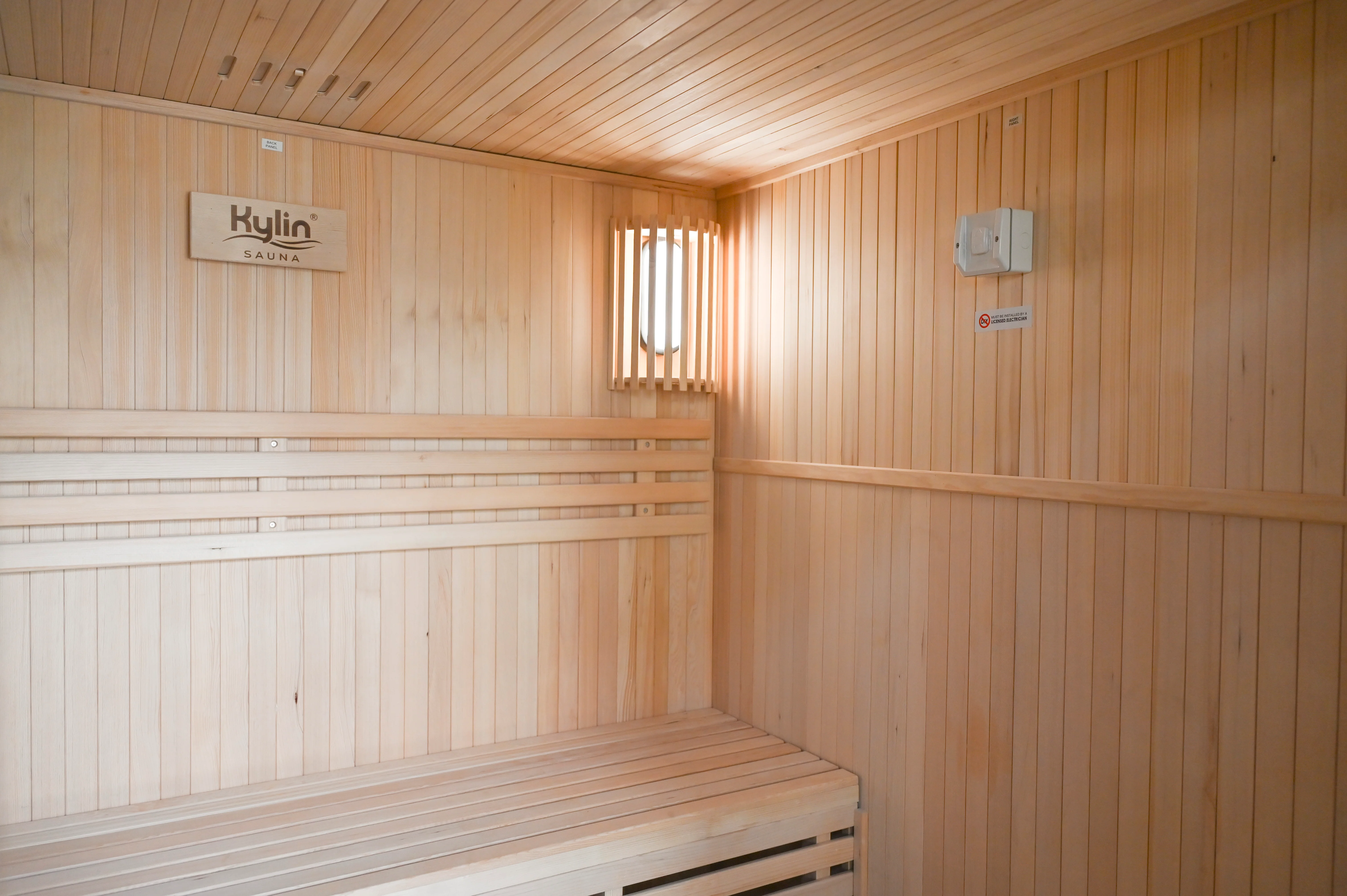 Kylin Traditional Indoor Steam Sauna Room 4 Person QD-EA4 - Image 11