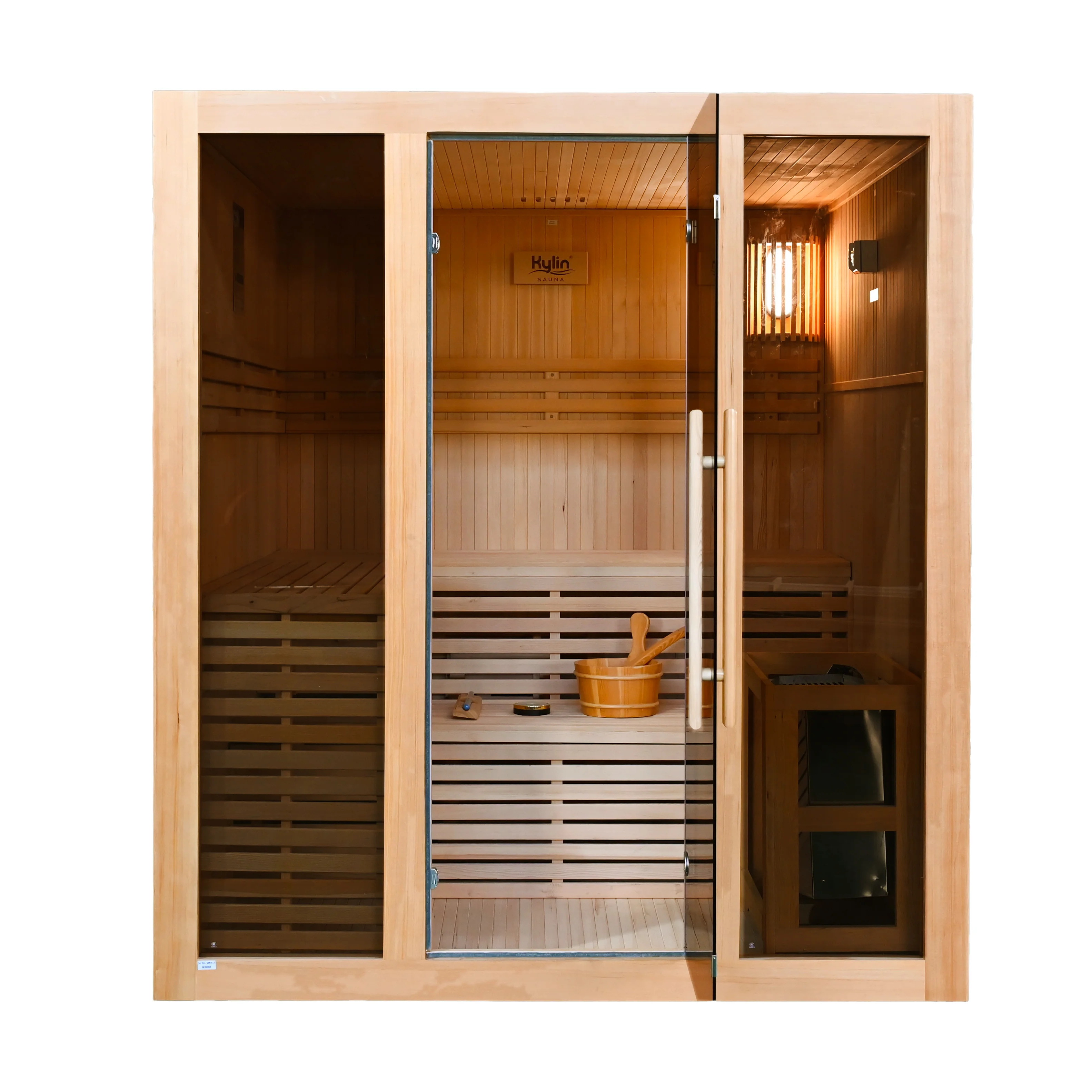 Kylin Traditional Indoor Steam Sauna Room 4 Person QD-EA4 - Image 4