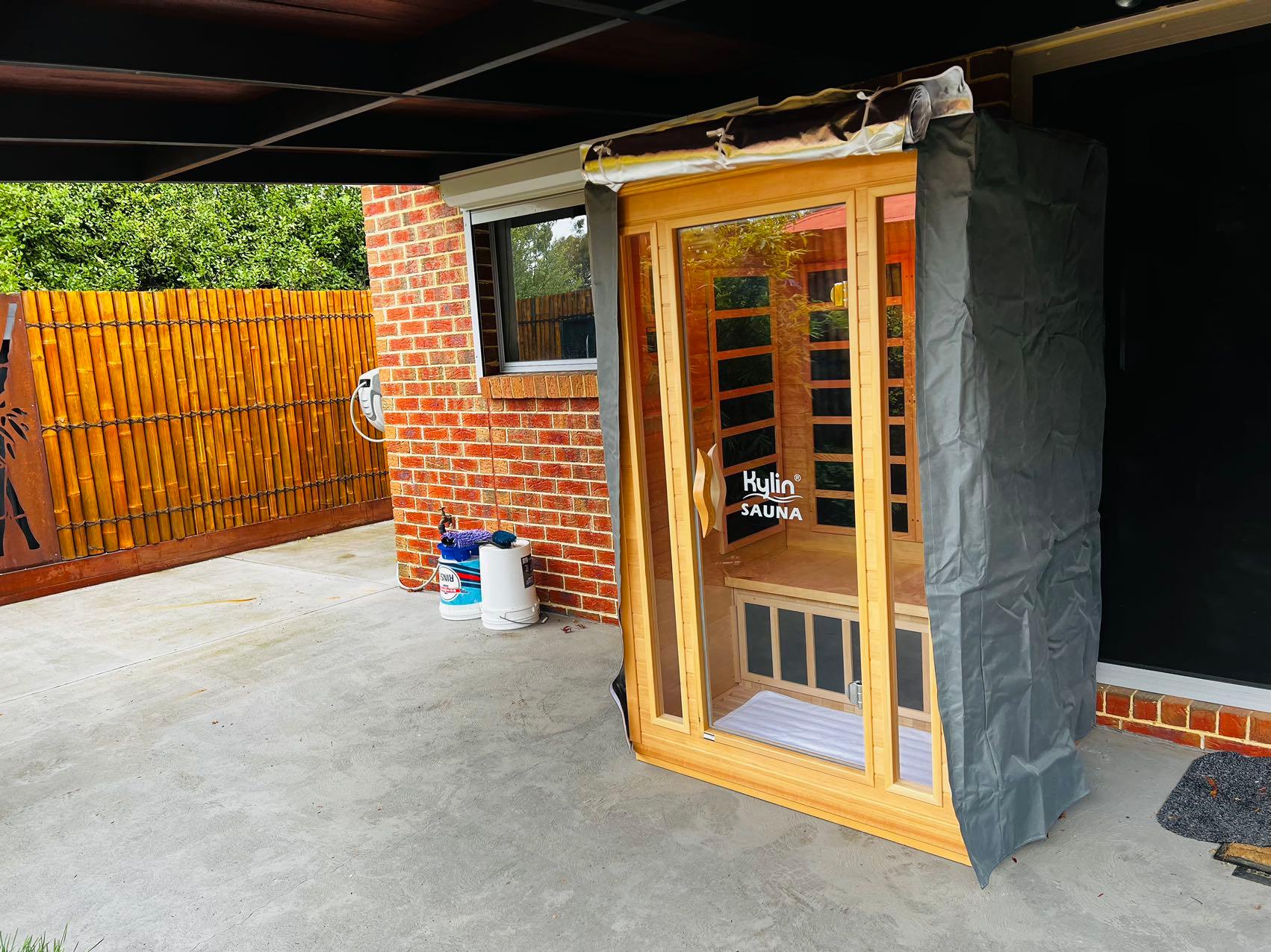Sauna Dust Cover for 2-person Saunas (Compatible Model Required) - Image 6